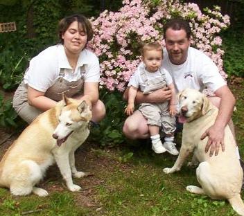 Dixie was a stray sent to a shelter in Lancaster PA and later finds a home through the DVSHR, just missing a death sentance.