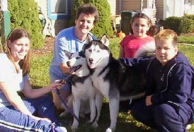 Jack came from the shelter in Lancaster and now has a new great home and playmate.