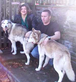 Brenda decided that Angel needed a playmate and adopted Jude.  These are now a happy family.